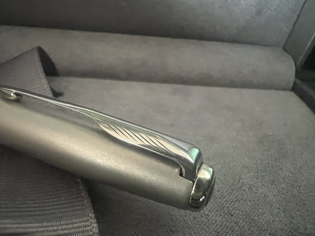 🔴 PARKER penna sfera Sonnet France I1 lacca satinata con profili lucidi