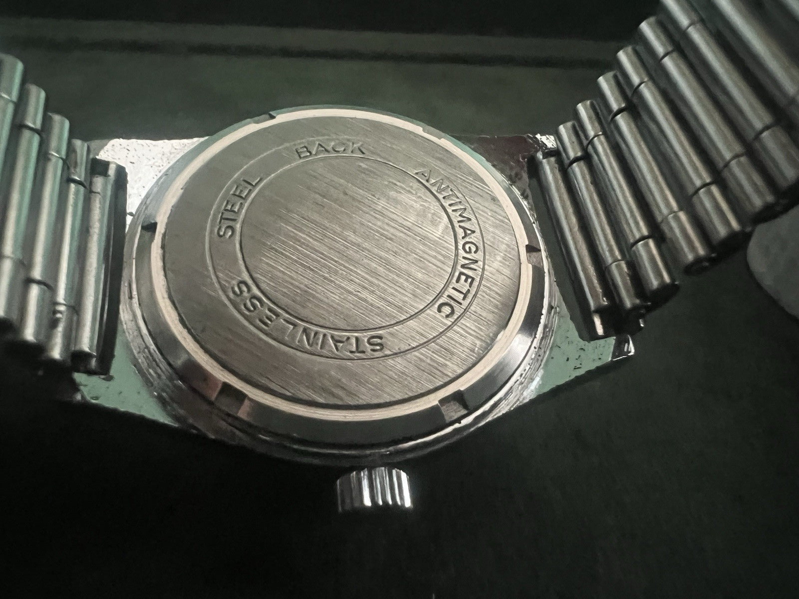 🔴 BREIL orologio acciaio carica manuale funziona con scatola vintage