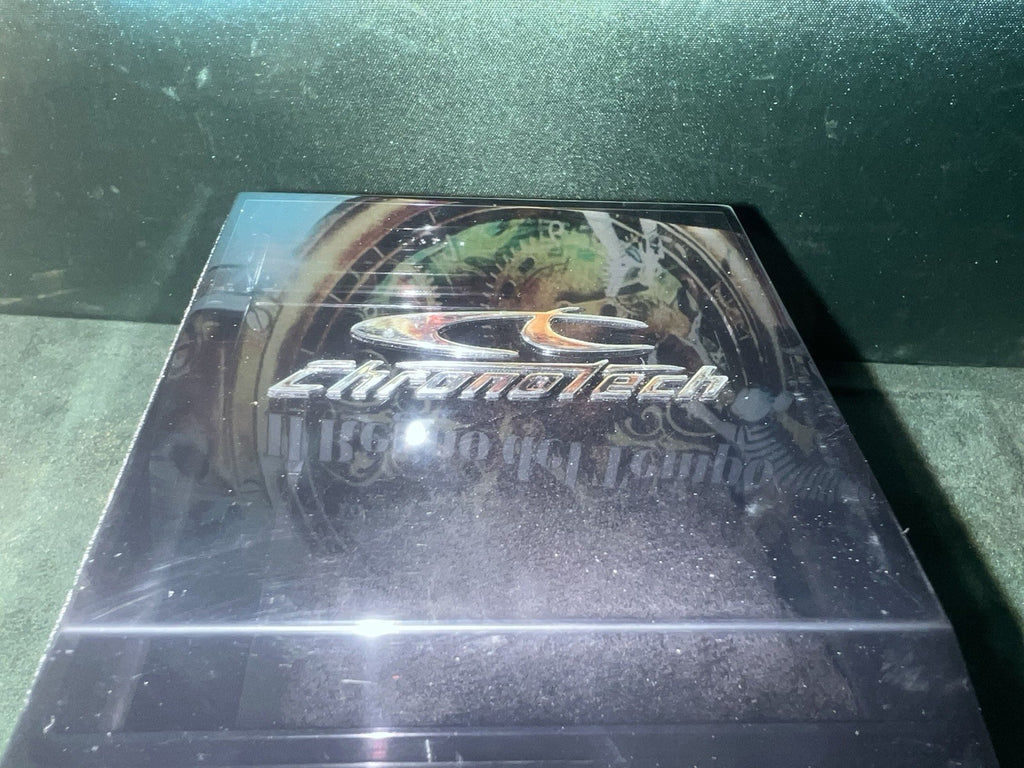 🔴 CHRONOTECH box scatola orologio cofanetto custodia plastica nera vintage