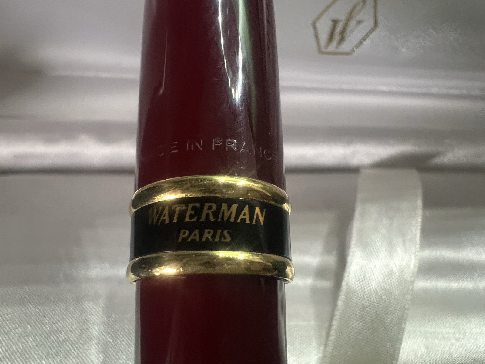 Waterman Stift Füllfederhalter Rexpert 1 Serie Resin Bordeaux Feder F