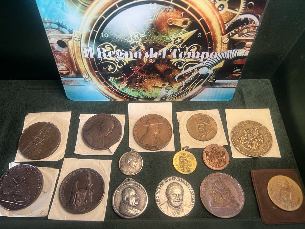 🔴 VATICANO medaglie papali PIO XII PAOLO VI GIOVANNI XXIII LOTTO 1960/80