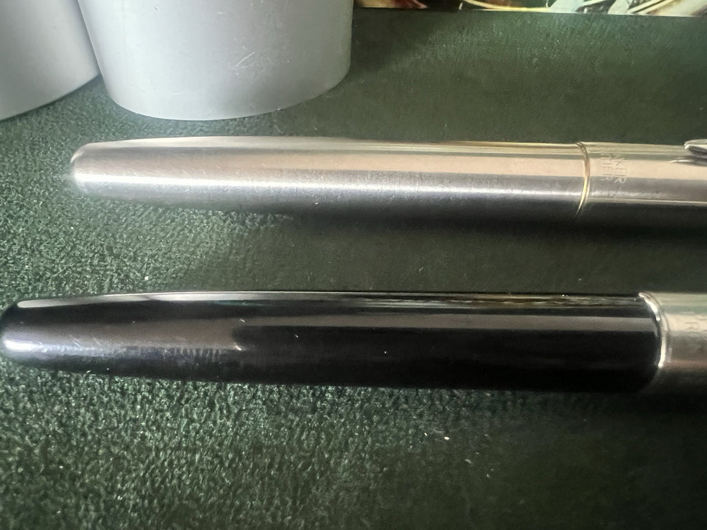 Parker Stylo-Plume Stylo à Plume Frontier Et Sphère Chrome Noire Scrivono