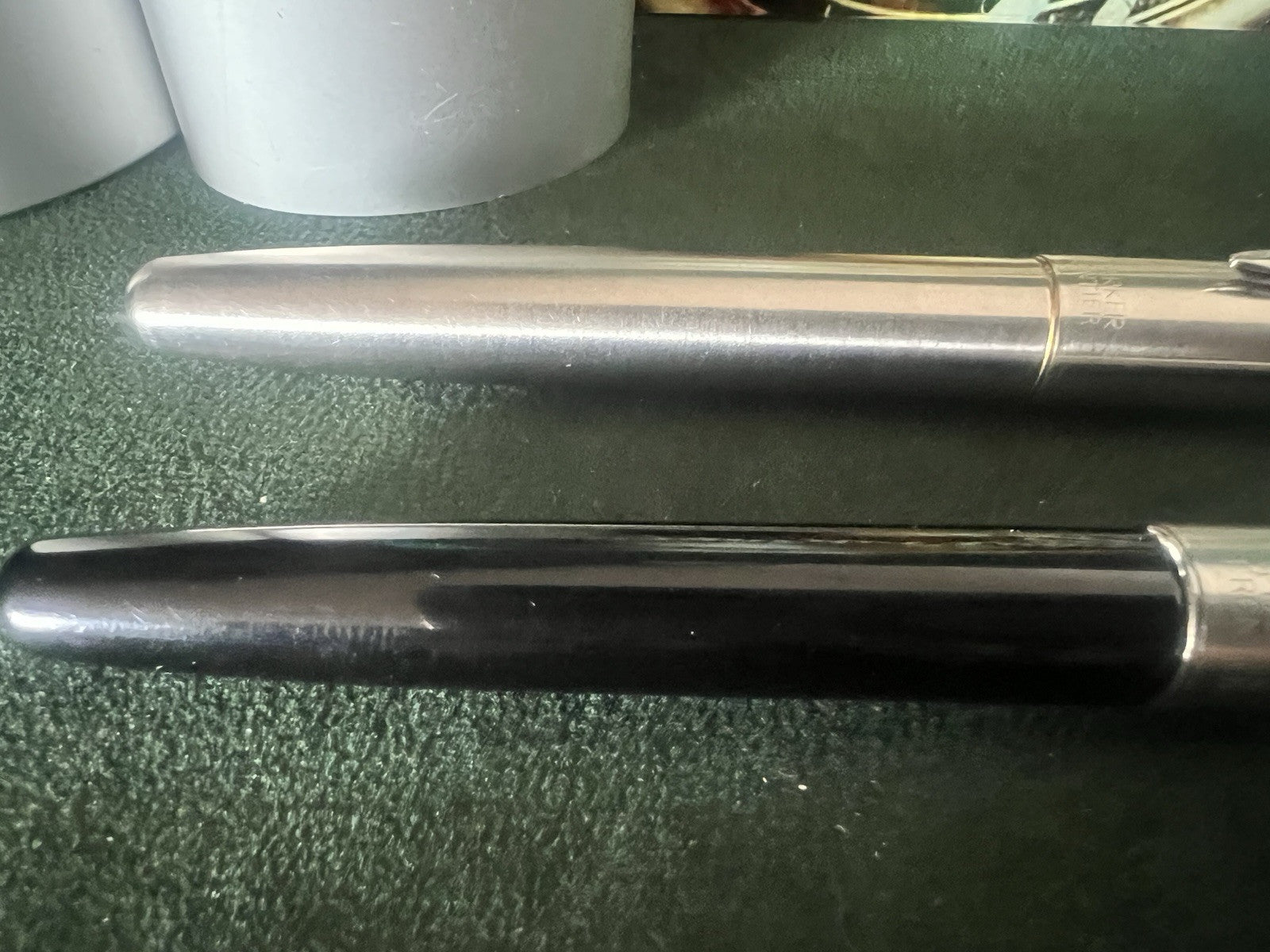 Parker Stylo-Plume Stylo à Plume Frontier Et Sphère Chrome Noire Scrivono