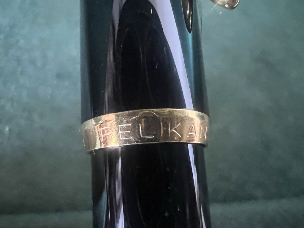 Pelikan Stylo-Plume Stylo à Plume Noire M250 Piston Transparent Om Garantie