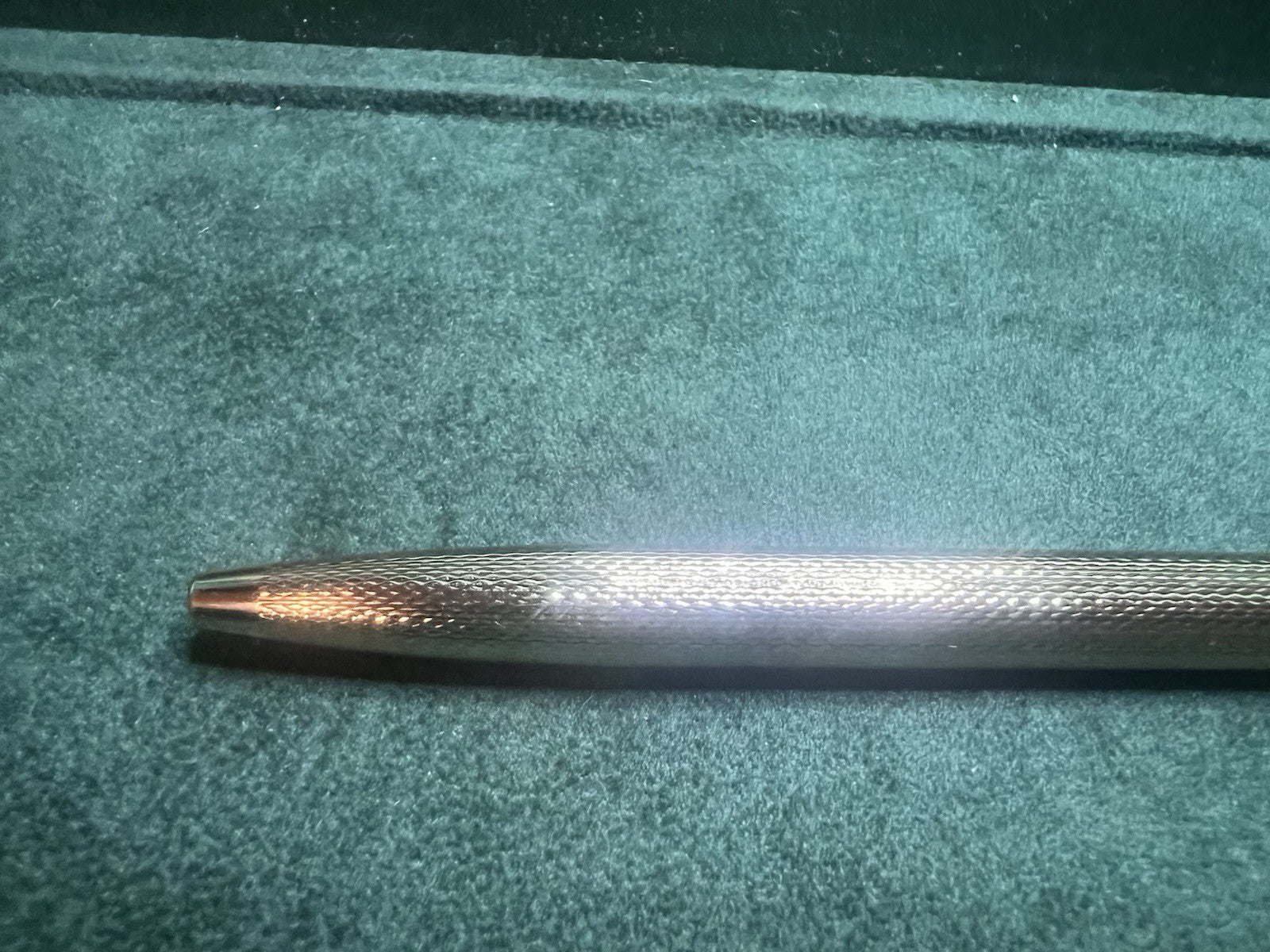 🔴 COLUMBUS penna sfera PLACCATA ORO scrive con garanzia ed astuccio vintage