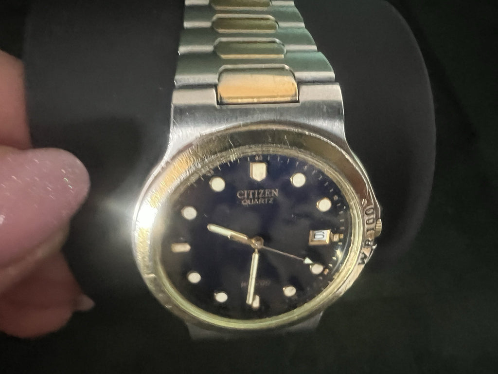 Citizen Montre Hommes GN4S5 WR 100 Min Acier Laminé avec Boîte Vintage
