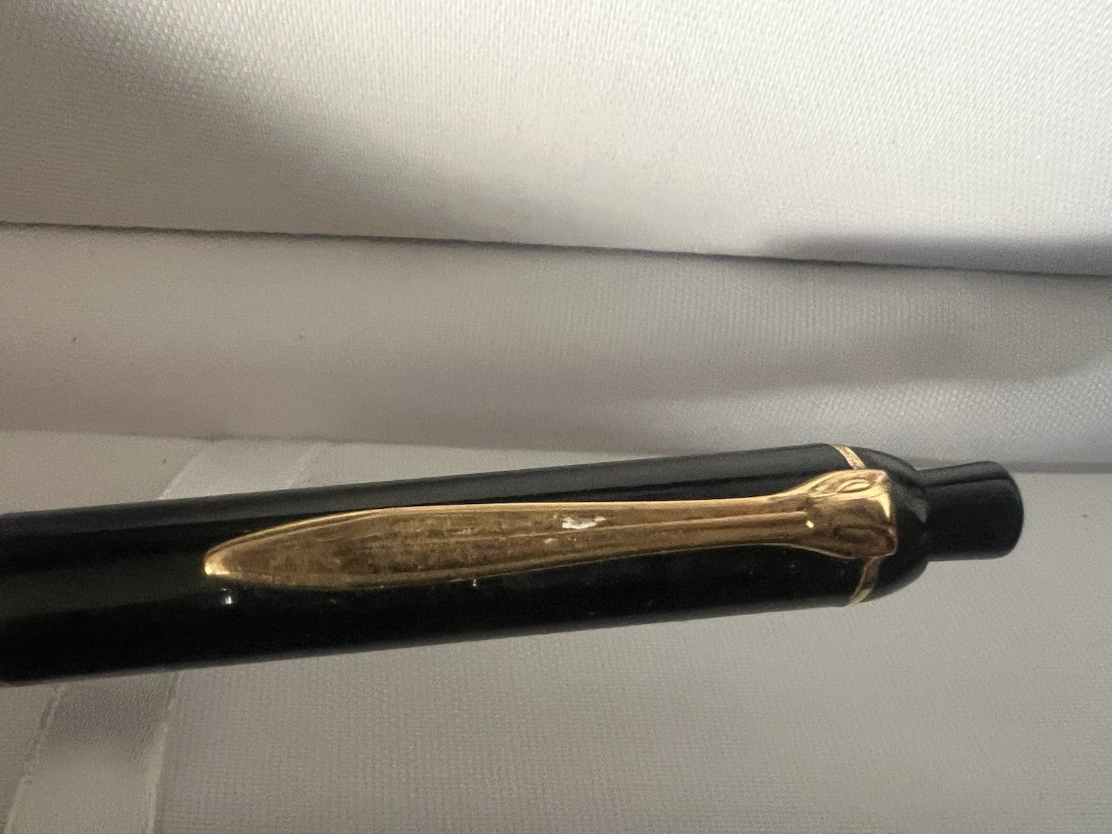 🔴 PELIKAN penna sfera K150 nera meccanismo a pulsante scrive vintage