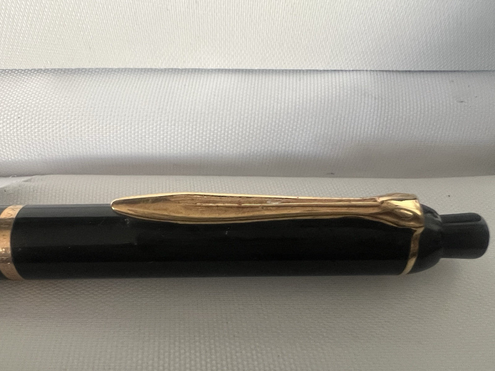 🔴 PELIKAN penna sfera K150 nera meccanismo a pulsante scrive vintage