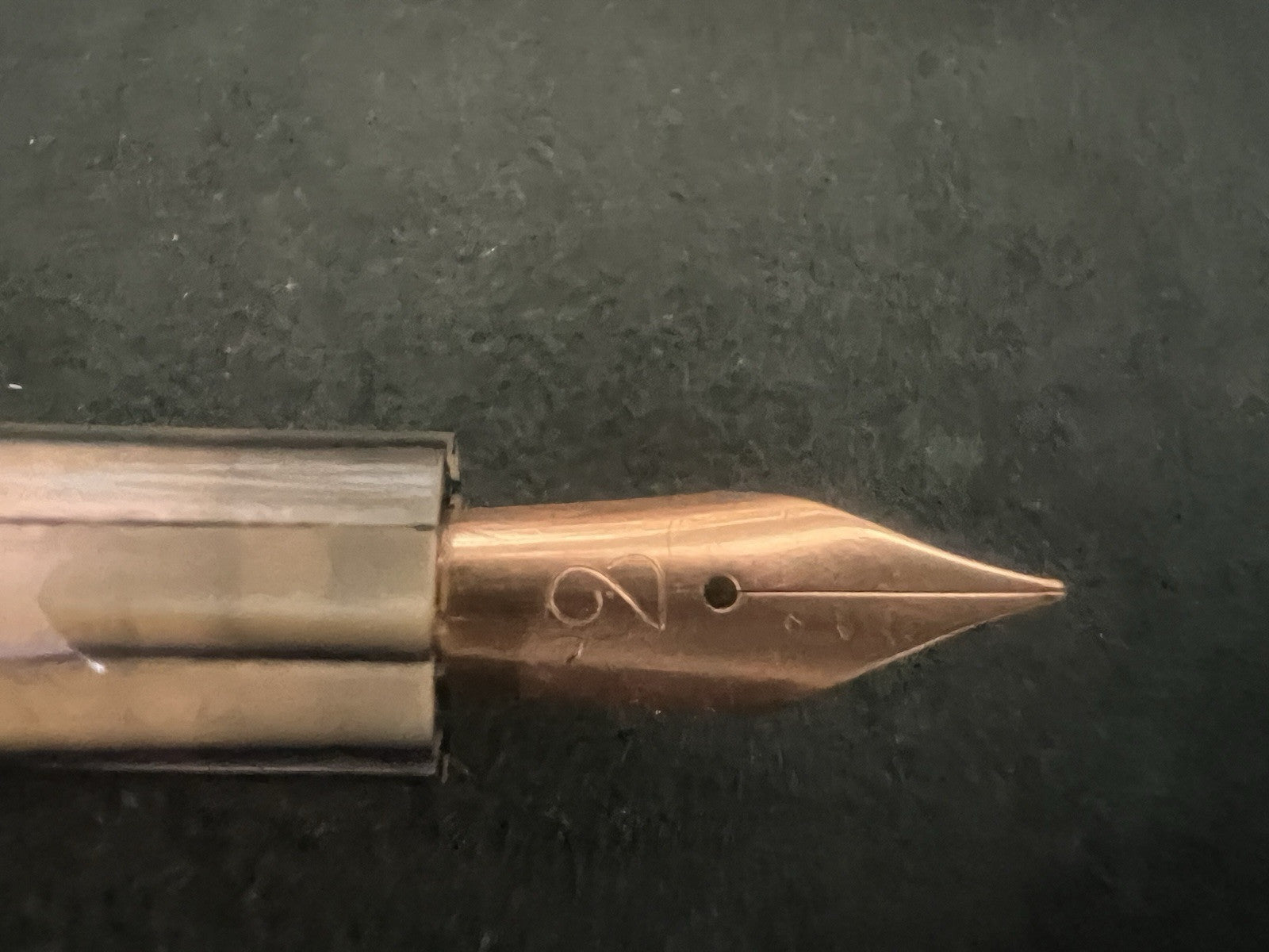 TIBALDI Stylo À Plume 50 En Celluloïd À Piston Nib M Vintage