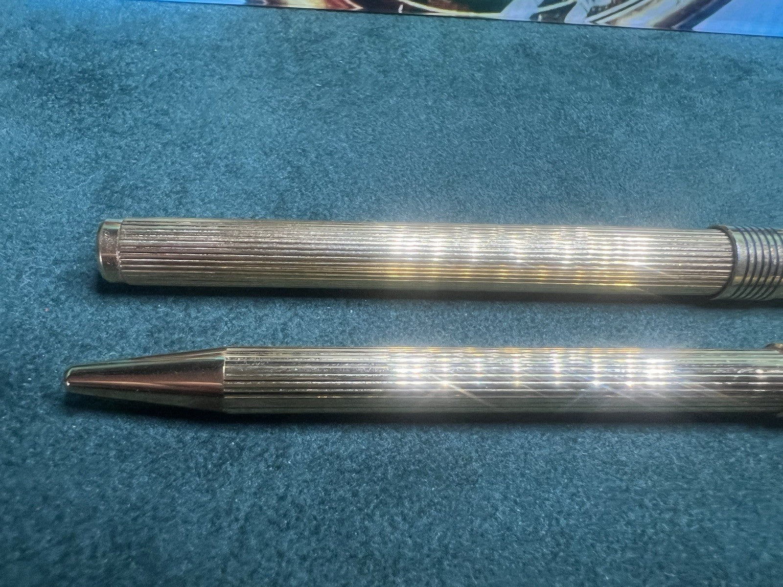 Aurora Stylo-Plume Stylo à Plume Marco Polo Et Sphère Dorées Complete Set