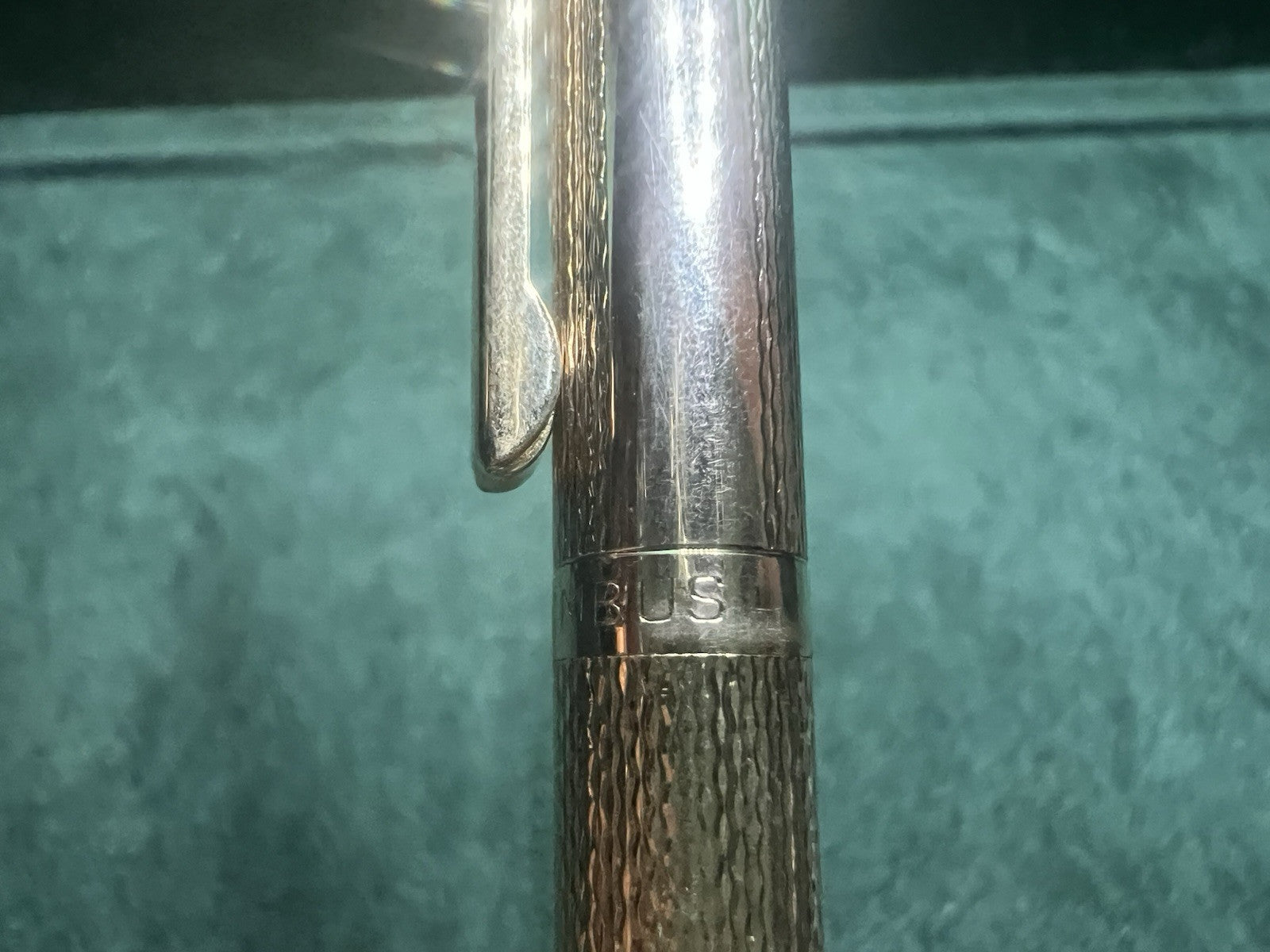 🔴 COLUMBUS penna sfera PLACCATA ORO scrive con garanzia ed astuccio vintage