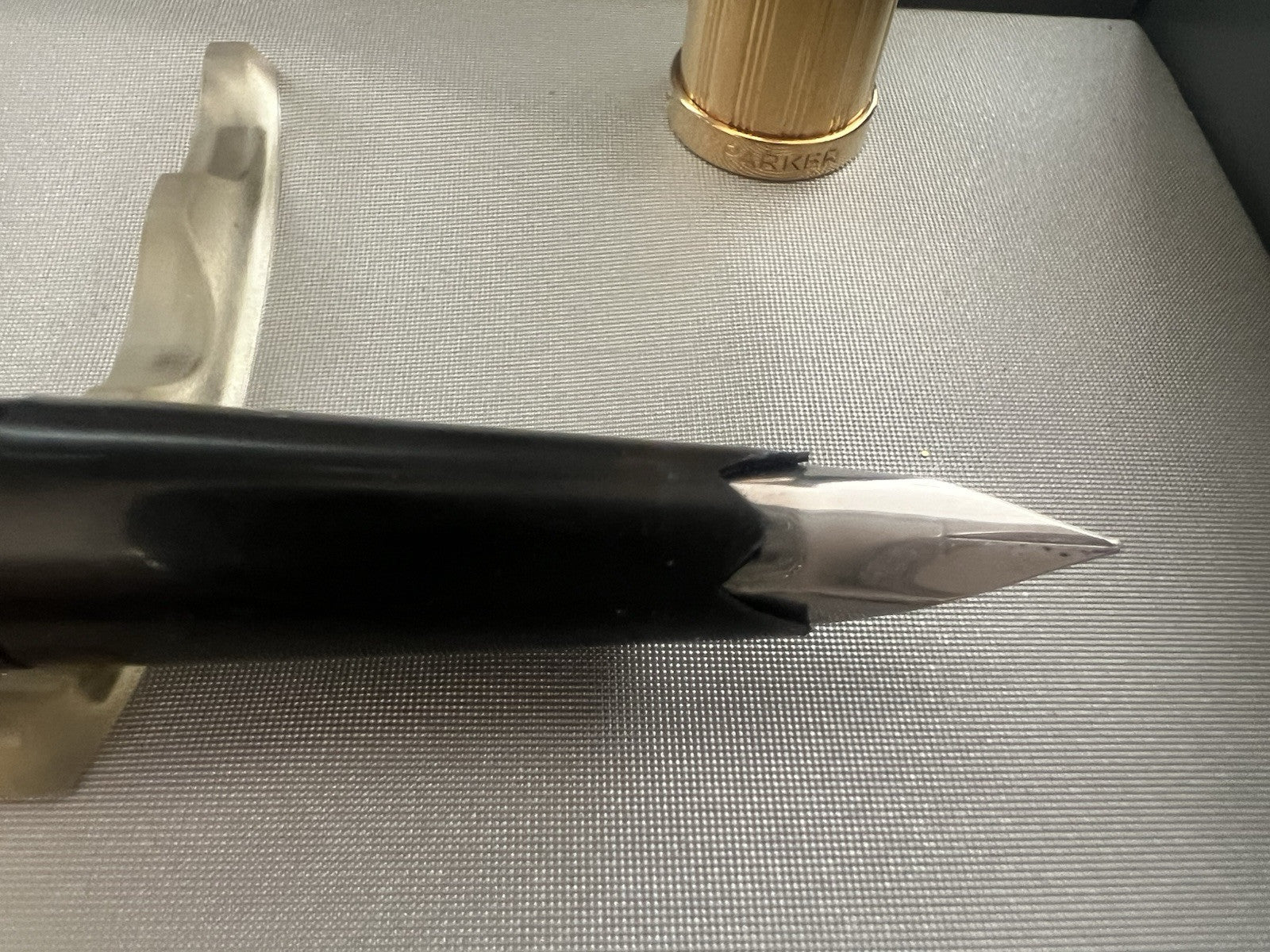 🔴 PARKER 85 penna stilografica placcata oro a cartuccia con garanzia astuccio