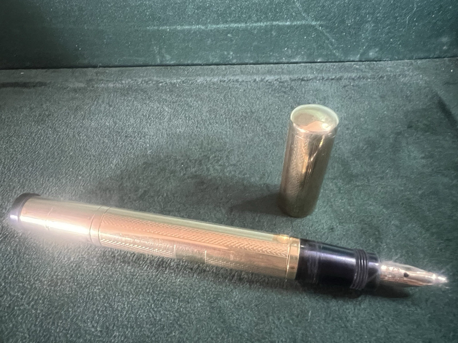 Stylo-Plume Stylo à Plume Retractable Craft Americaine Très Longue Vintage '20 