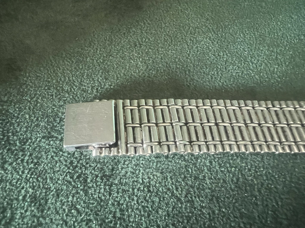 🔴 LORENZ orologio uomo al quarzo acciaio e laminato funziona vintage