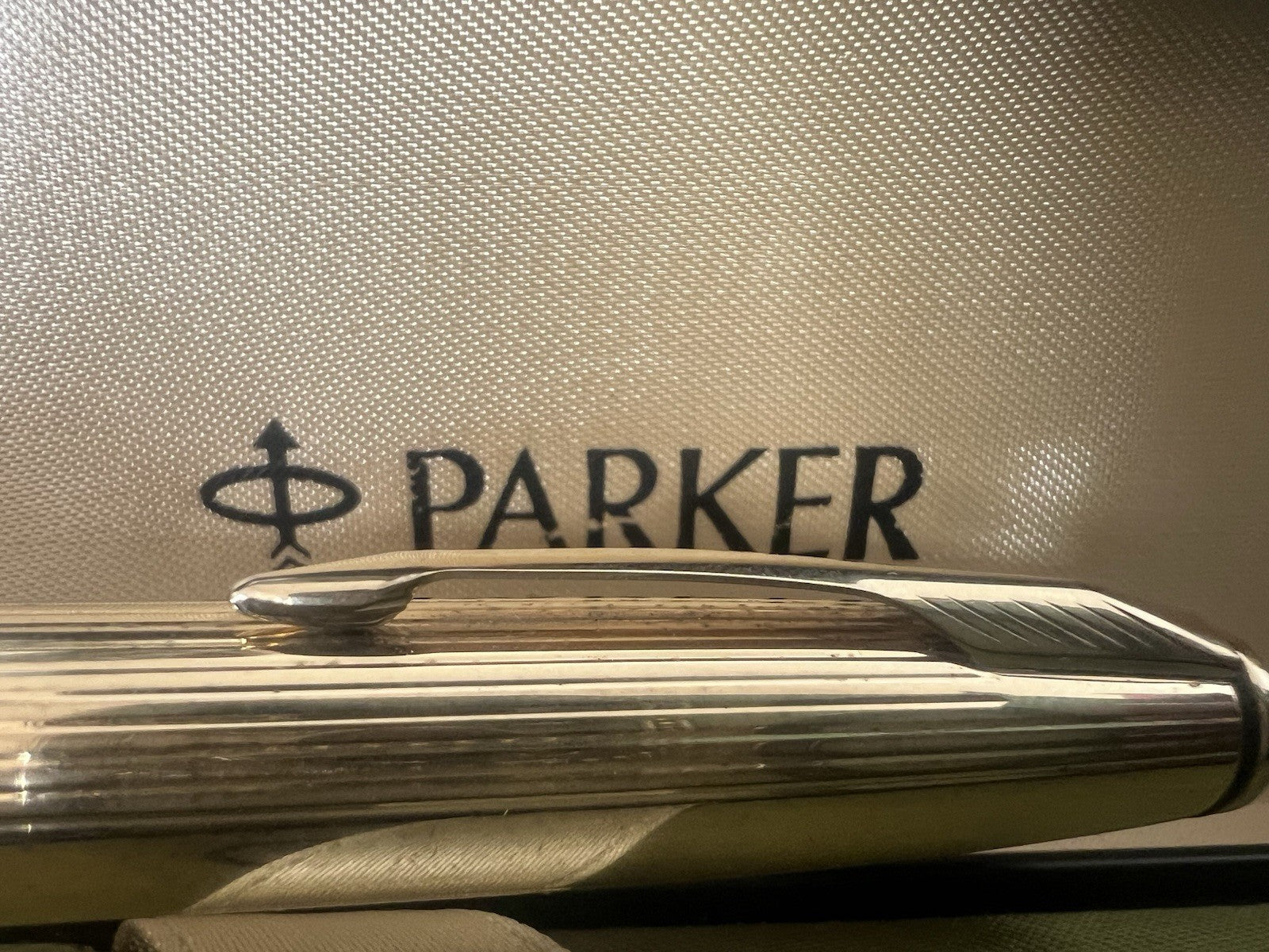 Parker Stylo-Plume Stylo à Plume Insignia Iip F A Cartouche Écrit Vintage