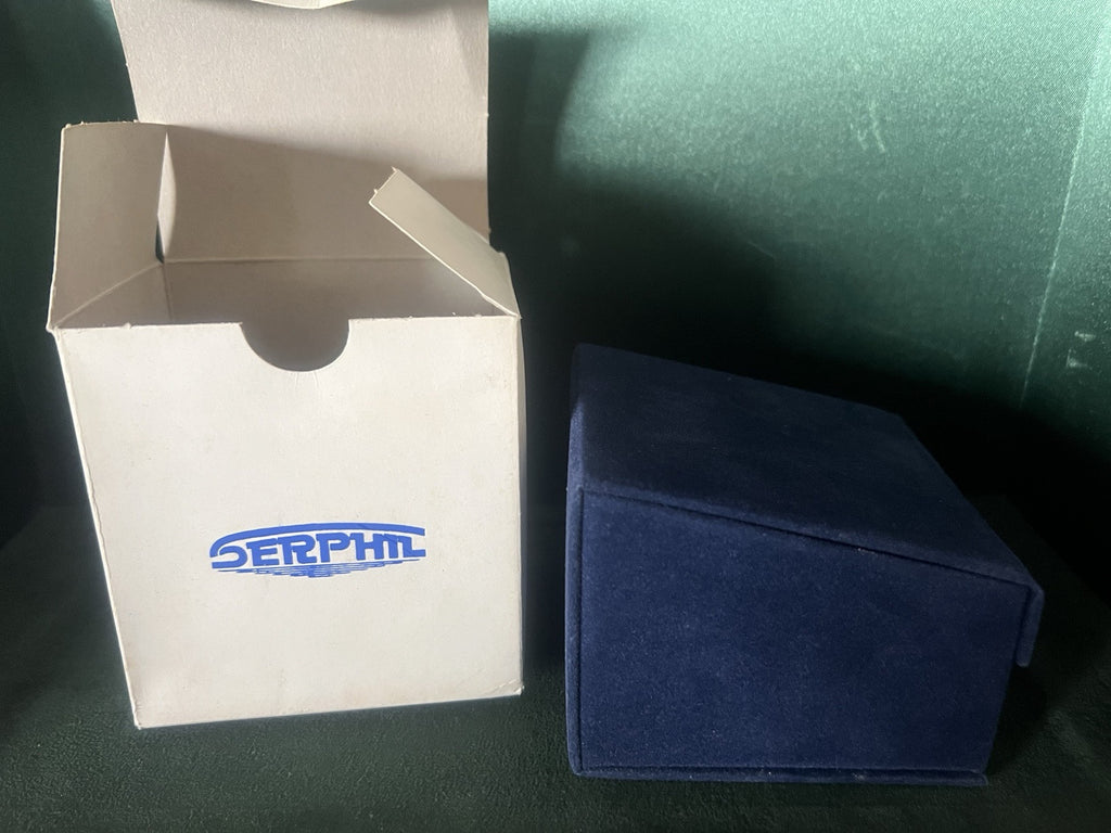 Serphil Box Watch Case Against Box Set Vintage