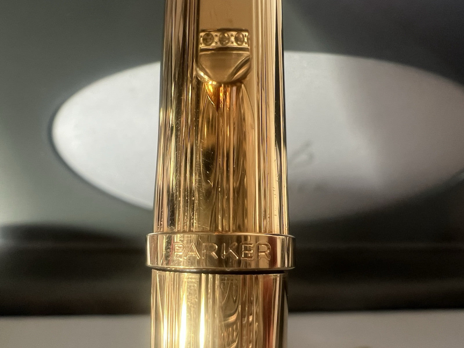 🔴 PARKER 85 penna stilografica placcata oro a cartuccia con garanzia astuccio
