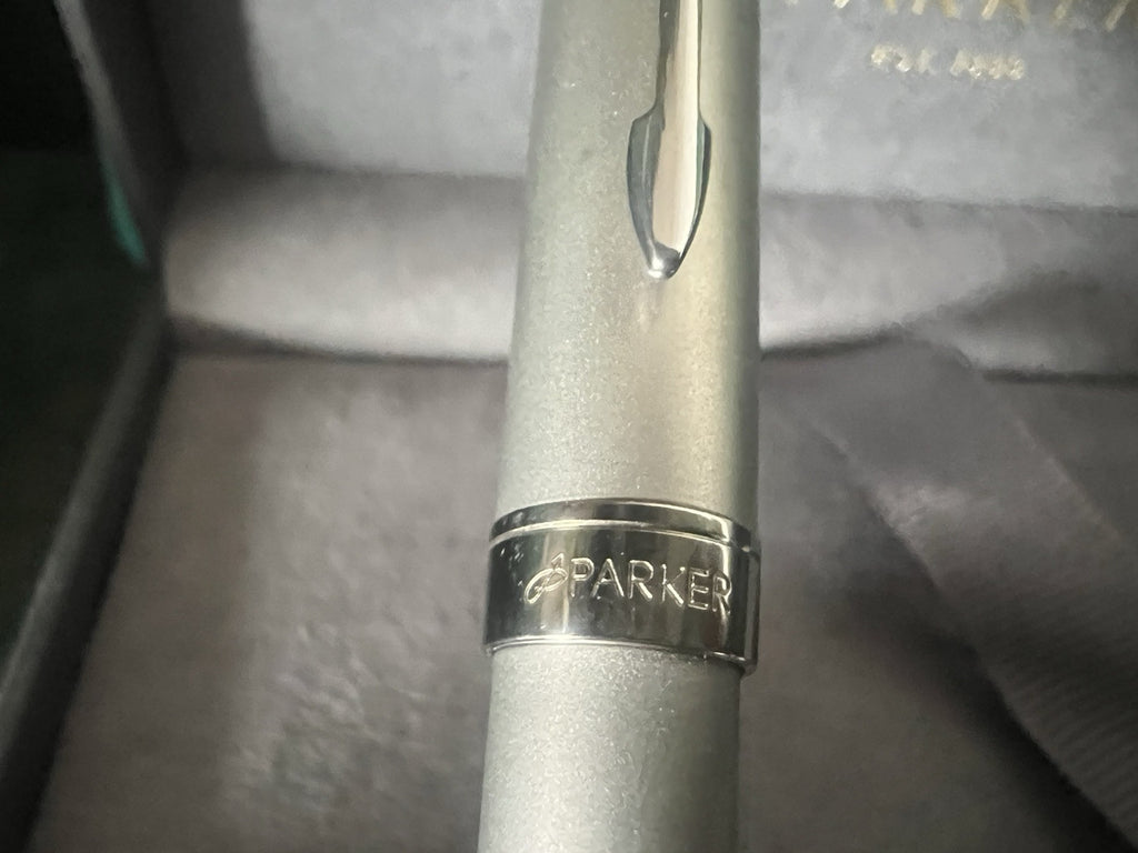🔴 PARKER penna sfera Sonnet France I1 lacca satinata con profili lucidi