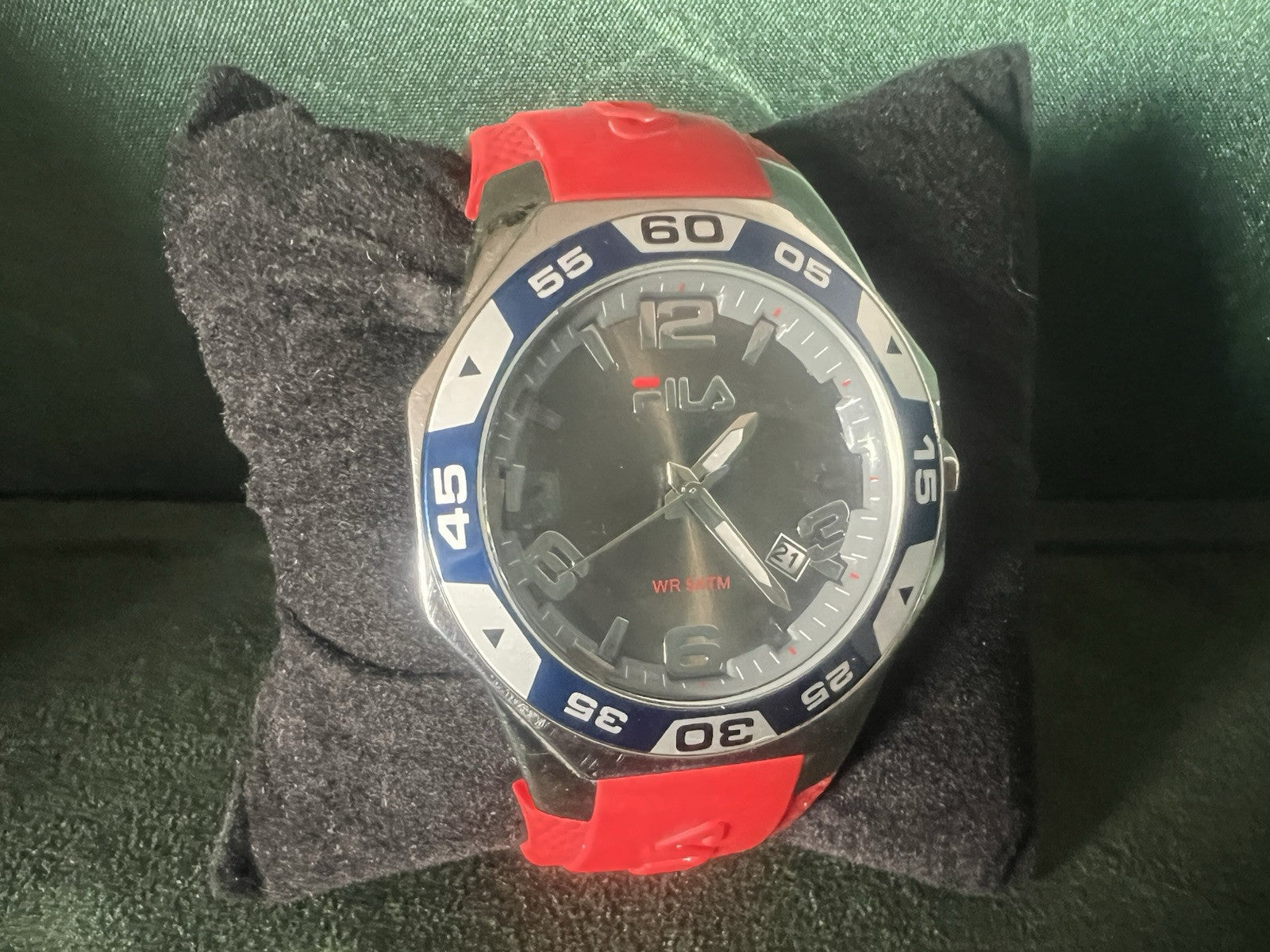 FILA Montre Hommes FA0831 Imperméable 5 Atm Étui Surdimensionné 42 MM