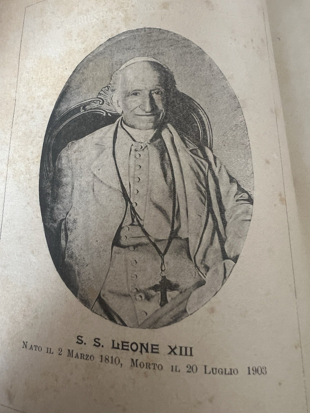 🔴 Libro ATTI DI LEONE XIII 13 parte 1 approvazione ecclesiastica antico 1903