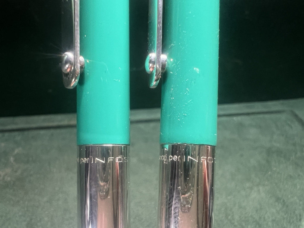 🔴 CLETO MUNARI penna stilografica sfera ARGENTO 925 pubblicitarie Infostrada