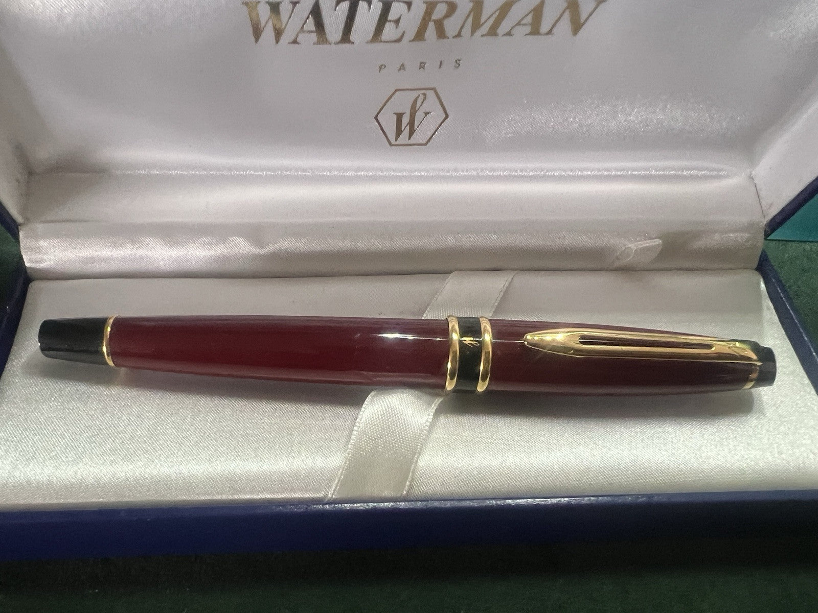 Waterman Pen Fountain Pen Rexpert 1 Series Resin Bordeaux Pen F