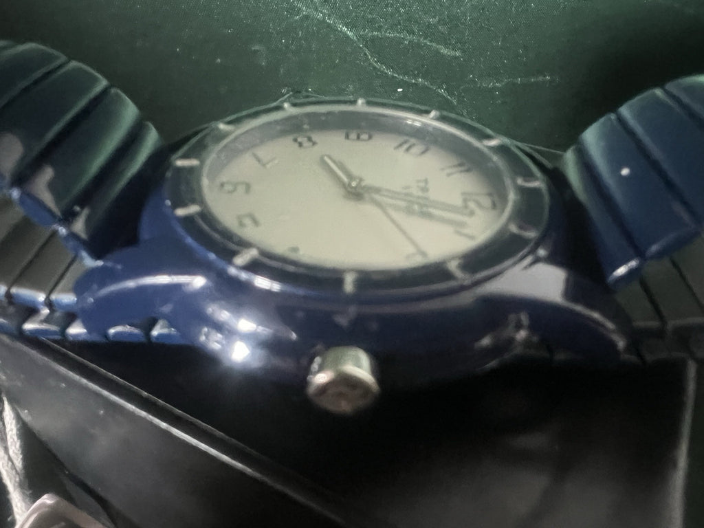 🔴 BREIL orologio uomo TW0095 blu totale cinturino a molla con cartellino