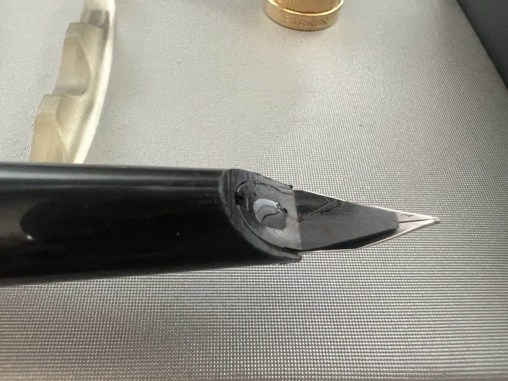 🔴 PARKER 85 penna stilografica placcata oro a cartuccia con garanzia astuccio