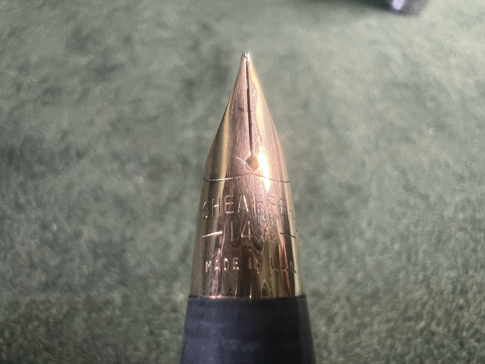 Sheaffer Stylo-Plume Stylo à Plume Imperial Triumph de Diamant Or 14 KT