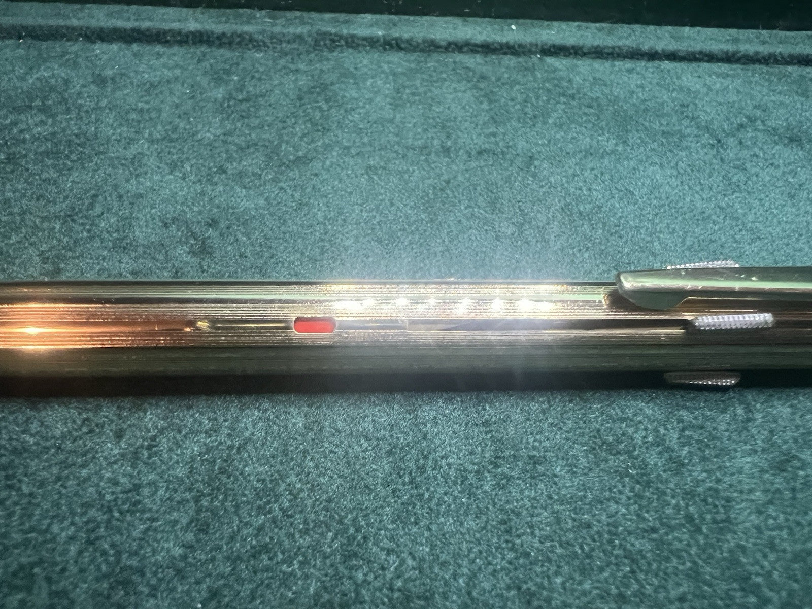 🔴 COLUMBUS penna sfera PLACCATA ORO 4 colori multicolore BLU-NERO-VERDE-ROSSO