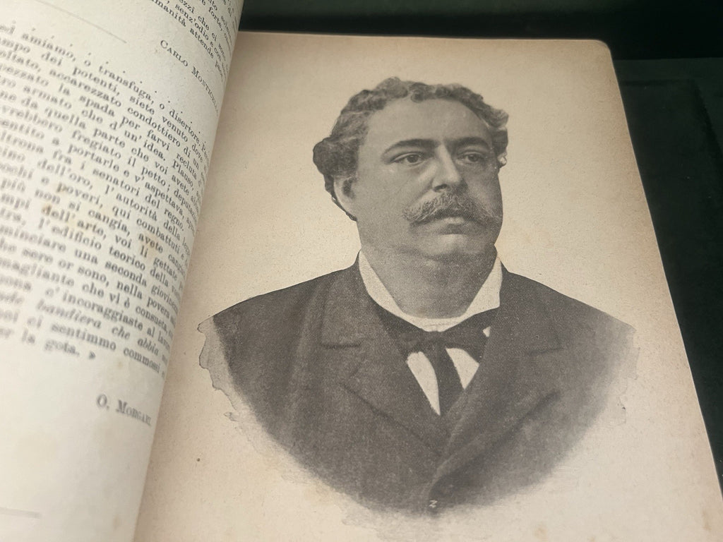 🔴 Libro LOTTE CIVILI De Amicis Nerbini editore Firenze antico 1900