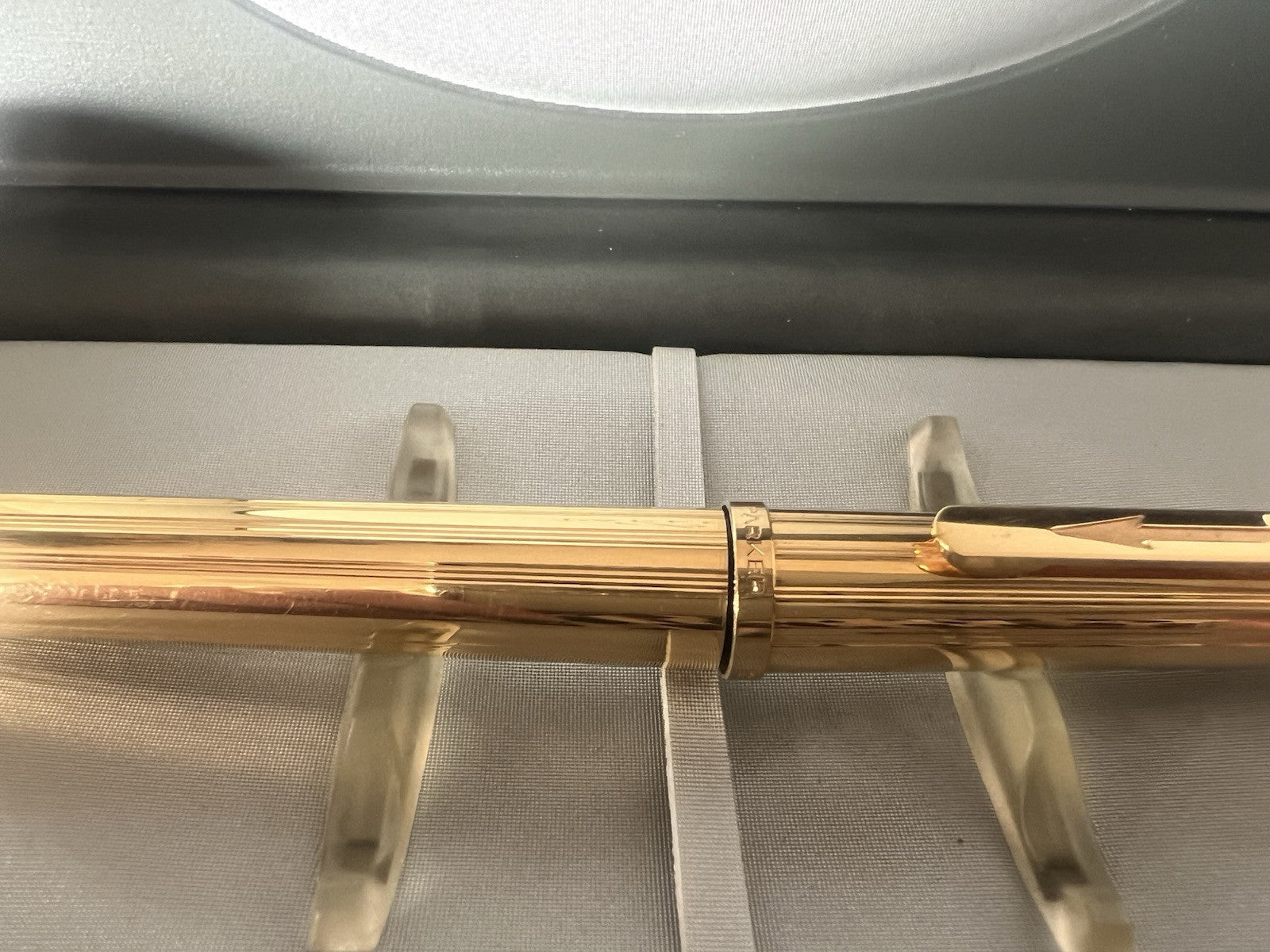 🔴 PARKER 85 penna stilografica placcata oro a cartuccia con garanzia astuccio