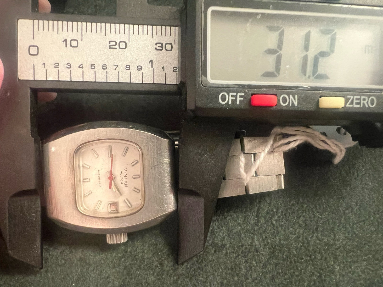 🔴 Orologio donna VINTAN WATCH automatico in acciaio funziona vintage