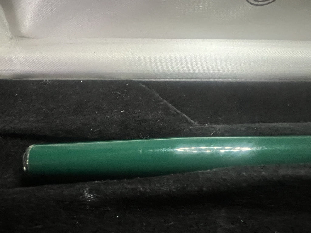 Marlen Stylo-Plume Stylo à Plume Argent 925 Laque Vert Iridium M Garantie