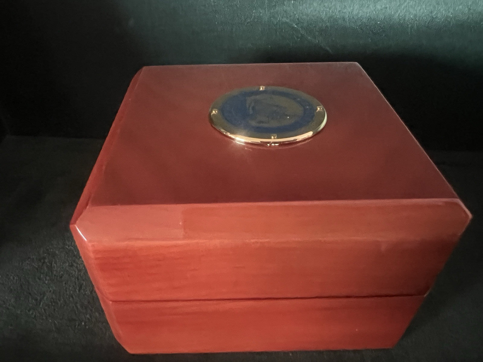 🔴 PERRELET box scatola orologio astuccio legno con cuscino completa