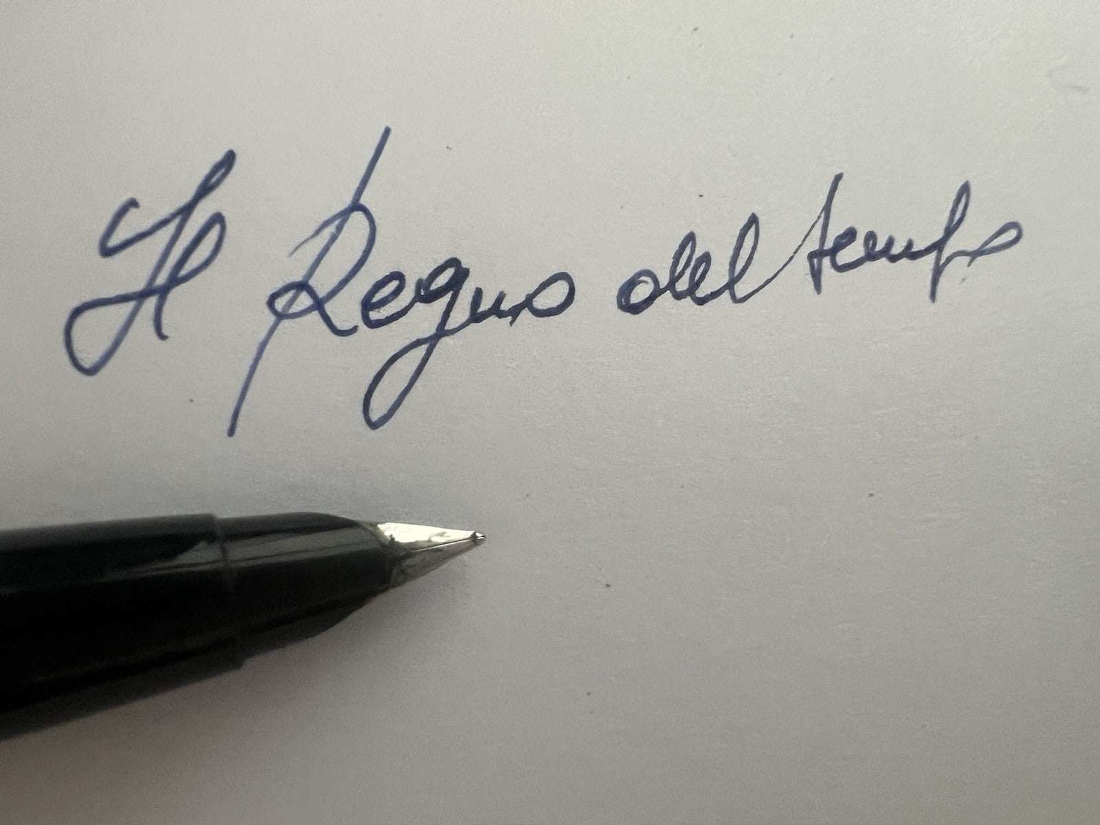 Parker Stylo-Plume Stylo à Plume Chrome Pilotes de Chasse Corps Long Écrit Cru 