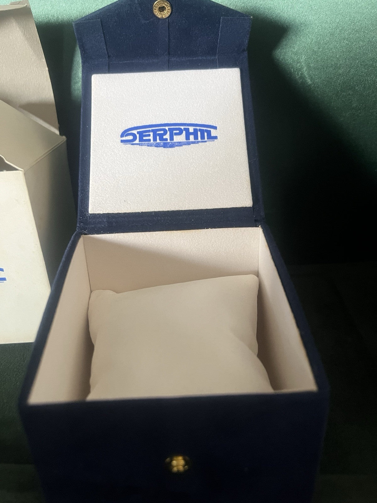 🔴 SERPHIL box scatola orologio custodia contro scatola completo vintage