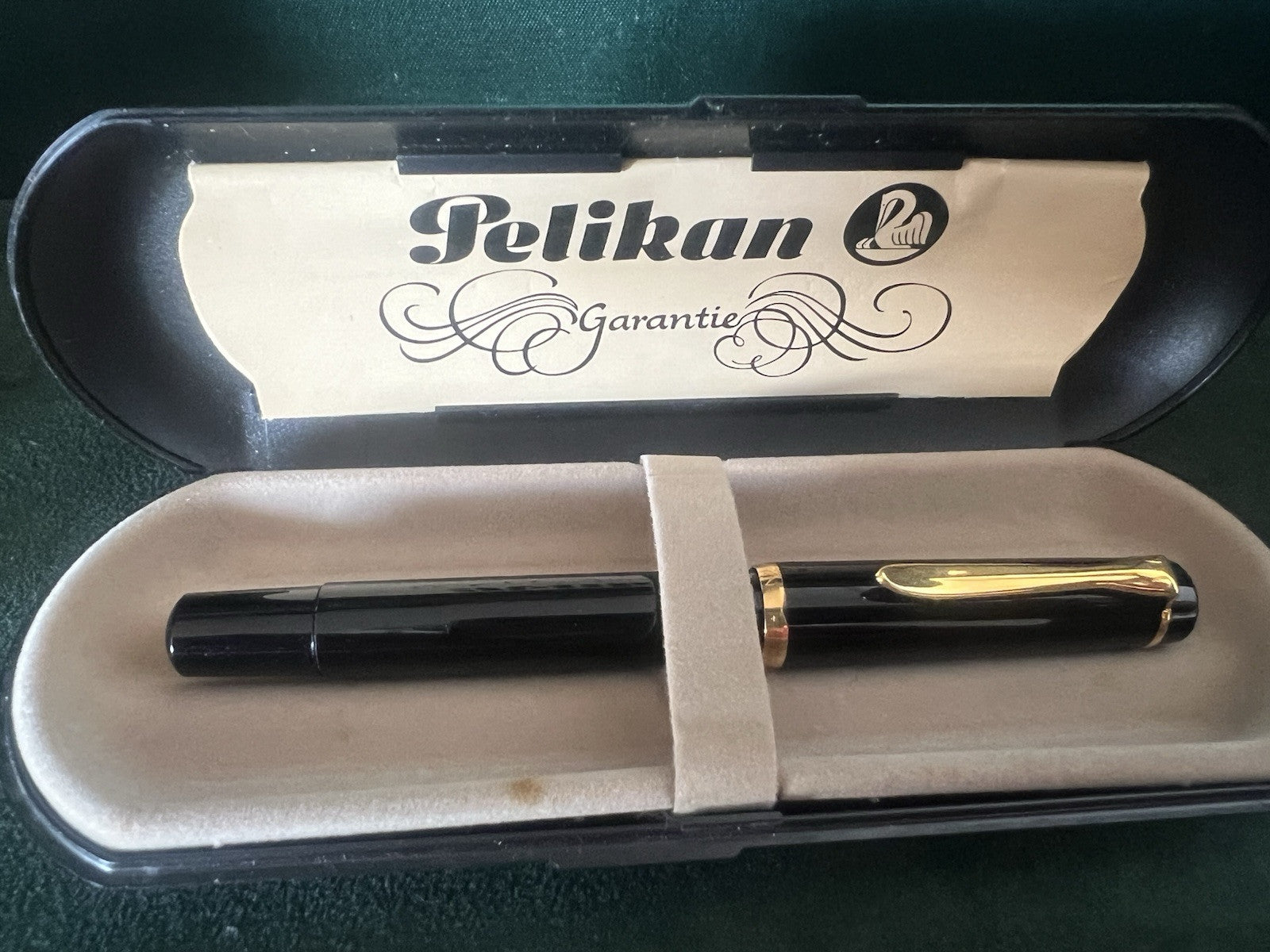 Pelikan Stylo-Plume Stylo à Plume Noire M250 Piston Transparent Om Garantie
