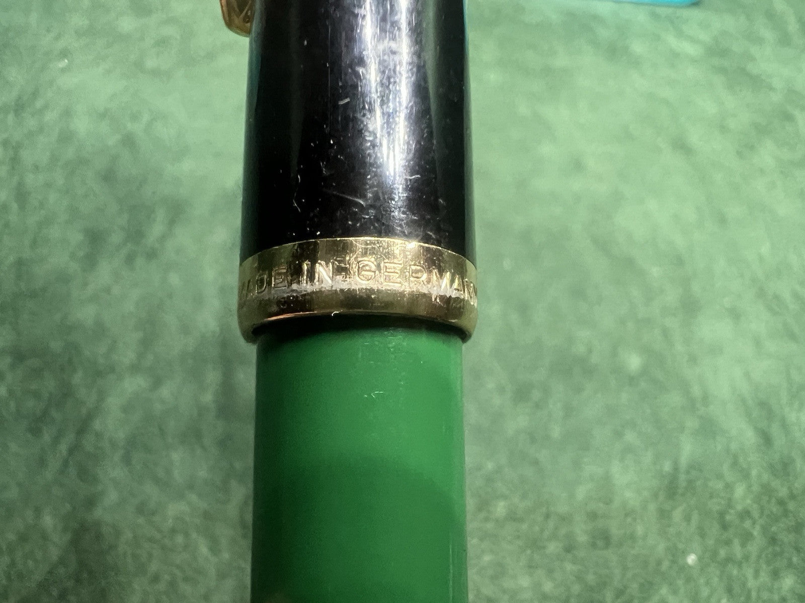 Reform Stylo-Plume Stylo à Plume Vert Noire À Piston M Écrit Vintage