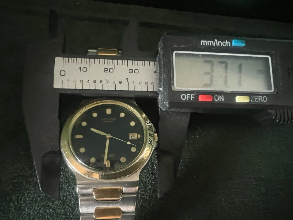 Citizen Montre Hommes GN4S5 WR 100 Min Acier Laminé avec Boîte Vintage