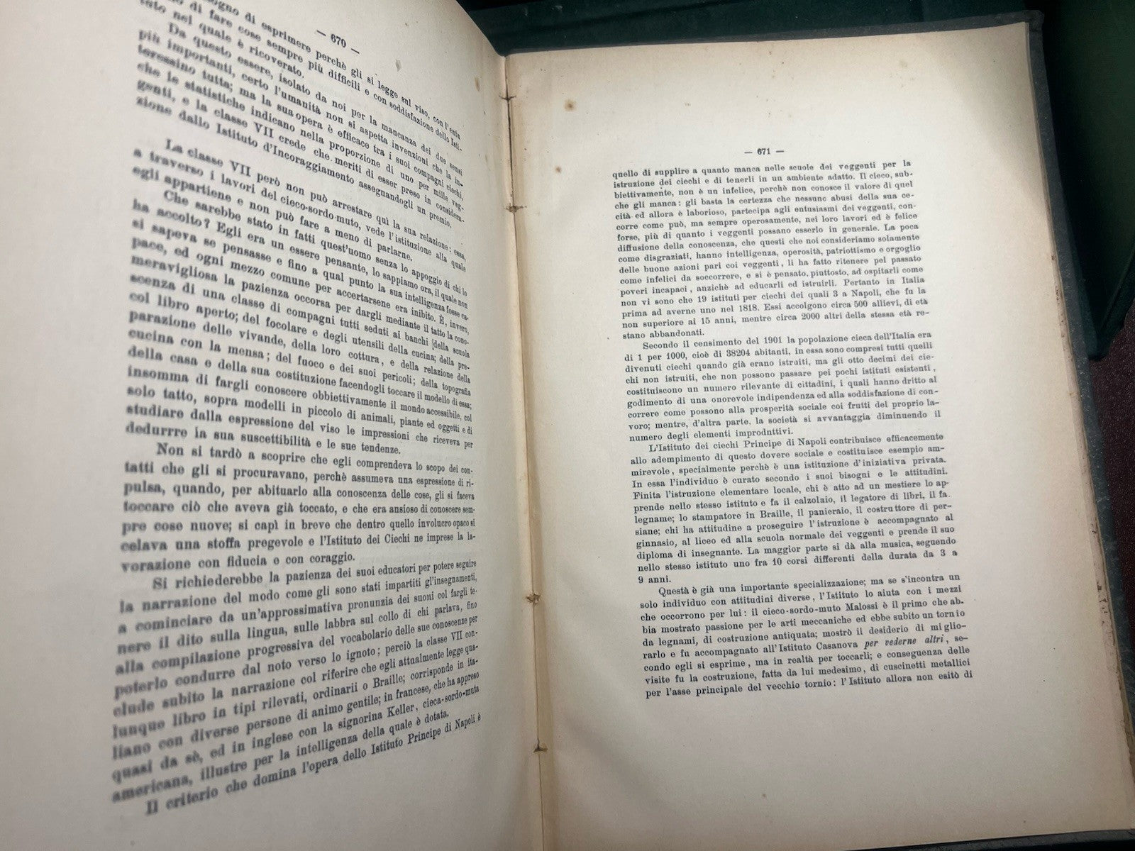 🔴 Libro ATTI ISTITUTO INCORAGGIAMENTO NAPOLI seri 6 volume LXIV originale 1918