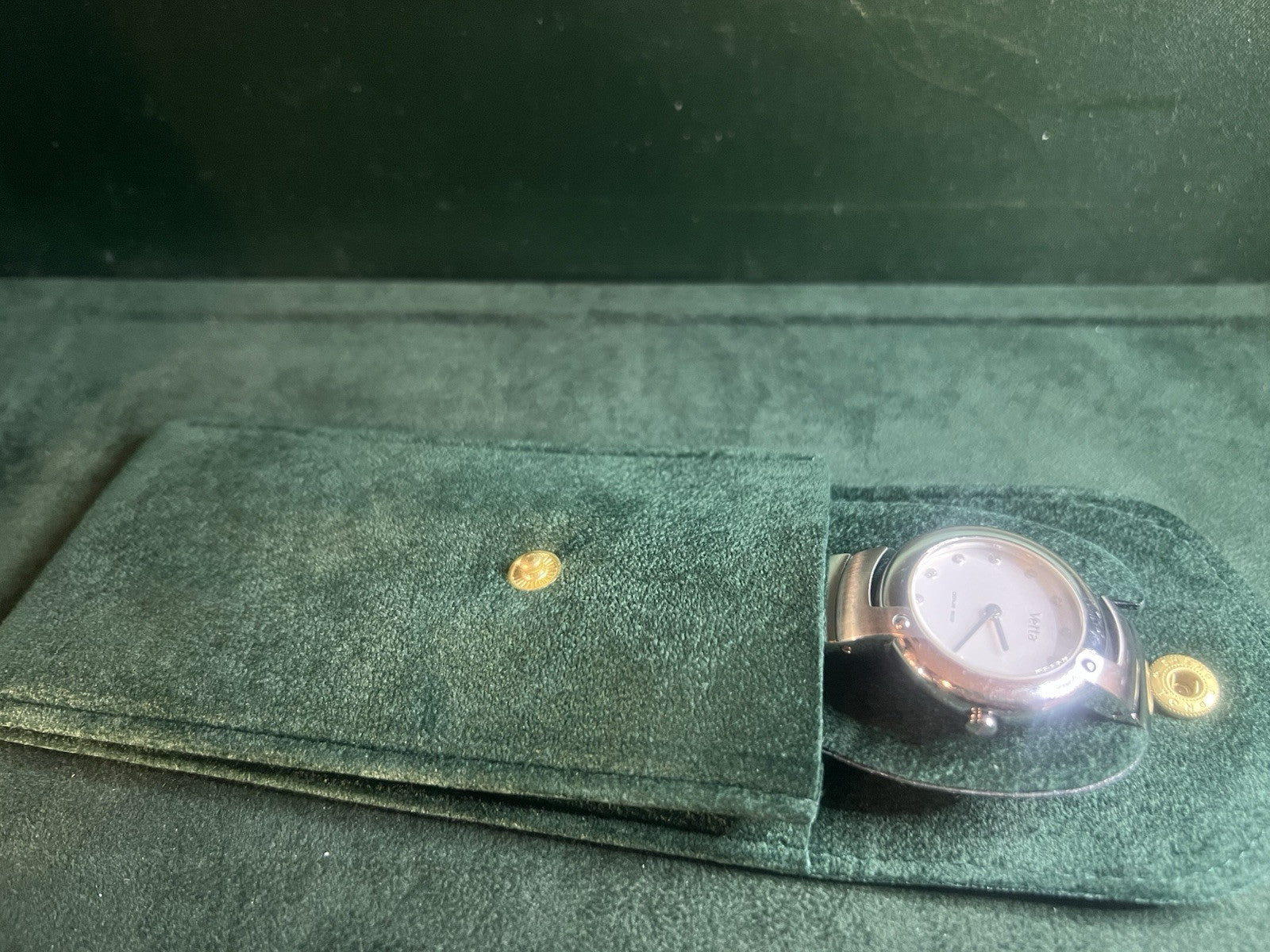 🔴 Vetta women's watch with diamond indexes VW0088 quartz NEW WITH TAG 