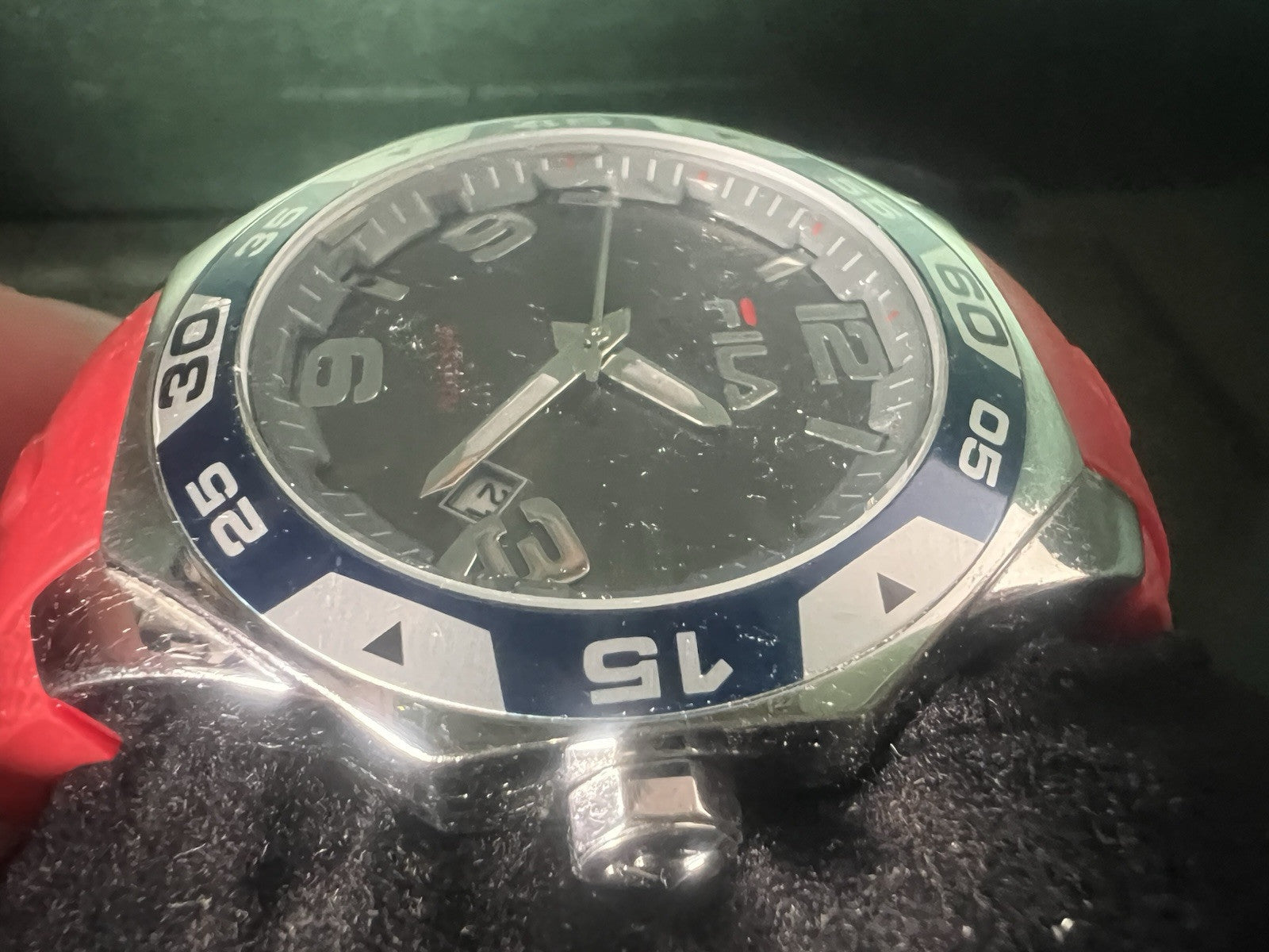 FILA Montre Hommes FA0831 Imperméable 5 Atm Étui Surdimensionné 42 MM
