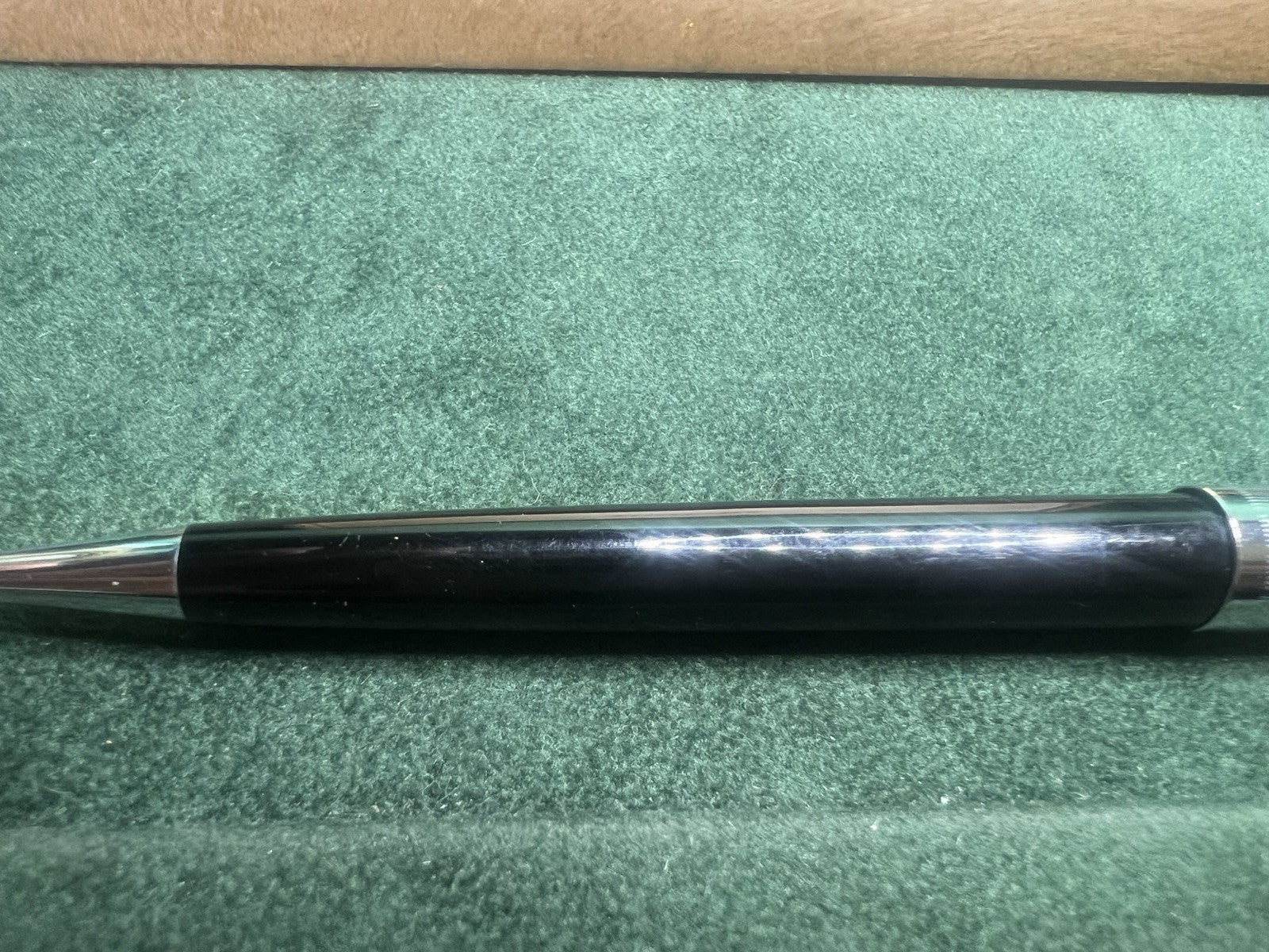 🔴 AURORA Druckbleistift, funktionsfähig, Vintage-Chromkappe 