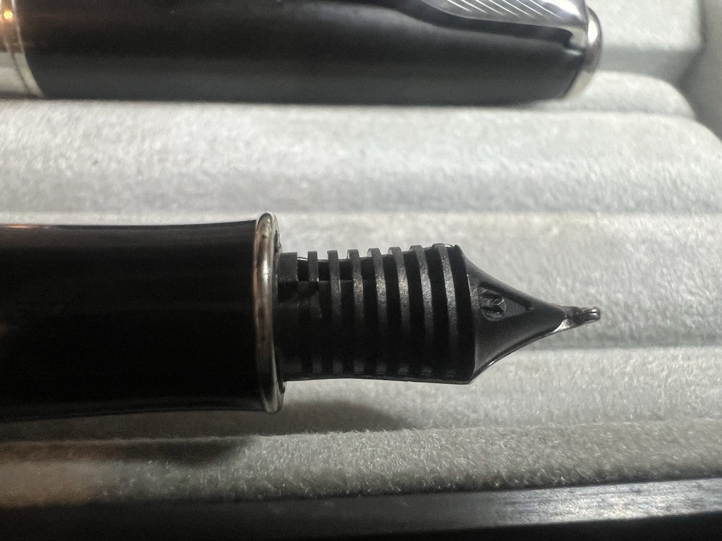 Parker Stylo-Plume Stylo à Plume Sonnet I III France Laque Noire Et Chrome M