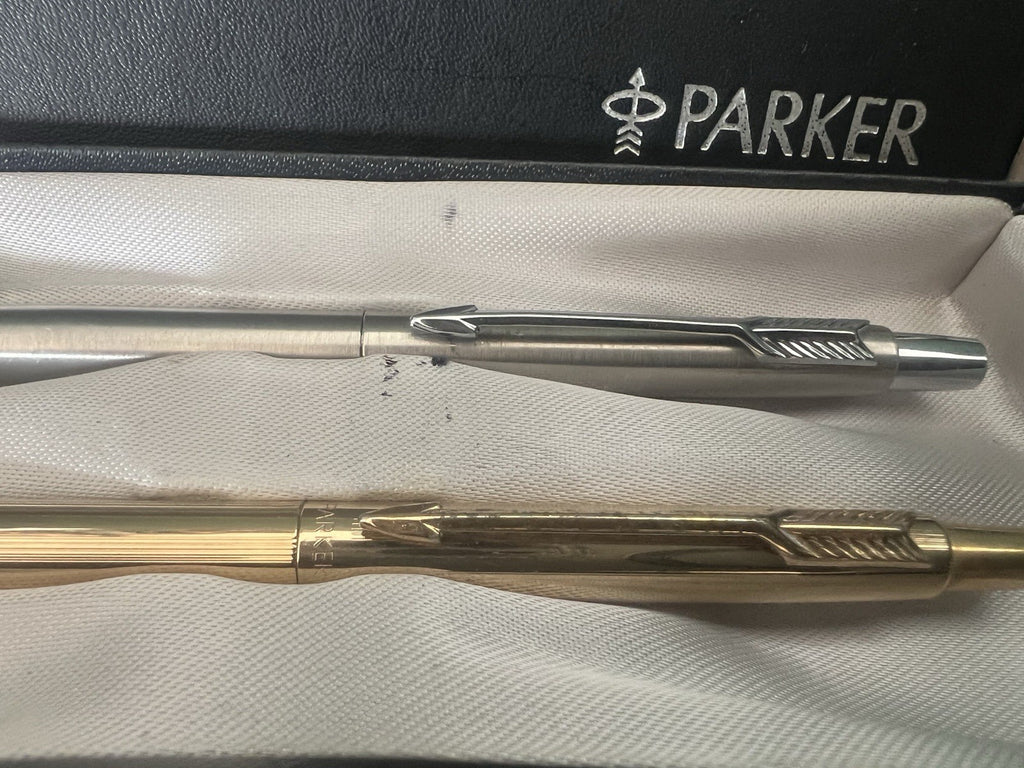 Parker Penne Sphère Imperial Classique Or Et Chrome Scrivono Avec Trousse 1