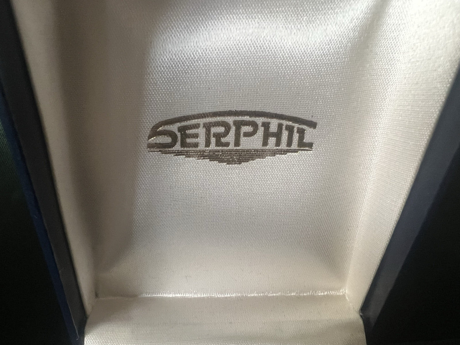 Serphil Box Watch Box Case Tight Tag Set Vintage 