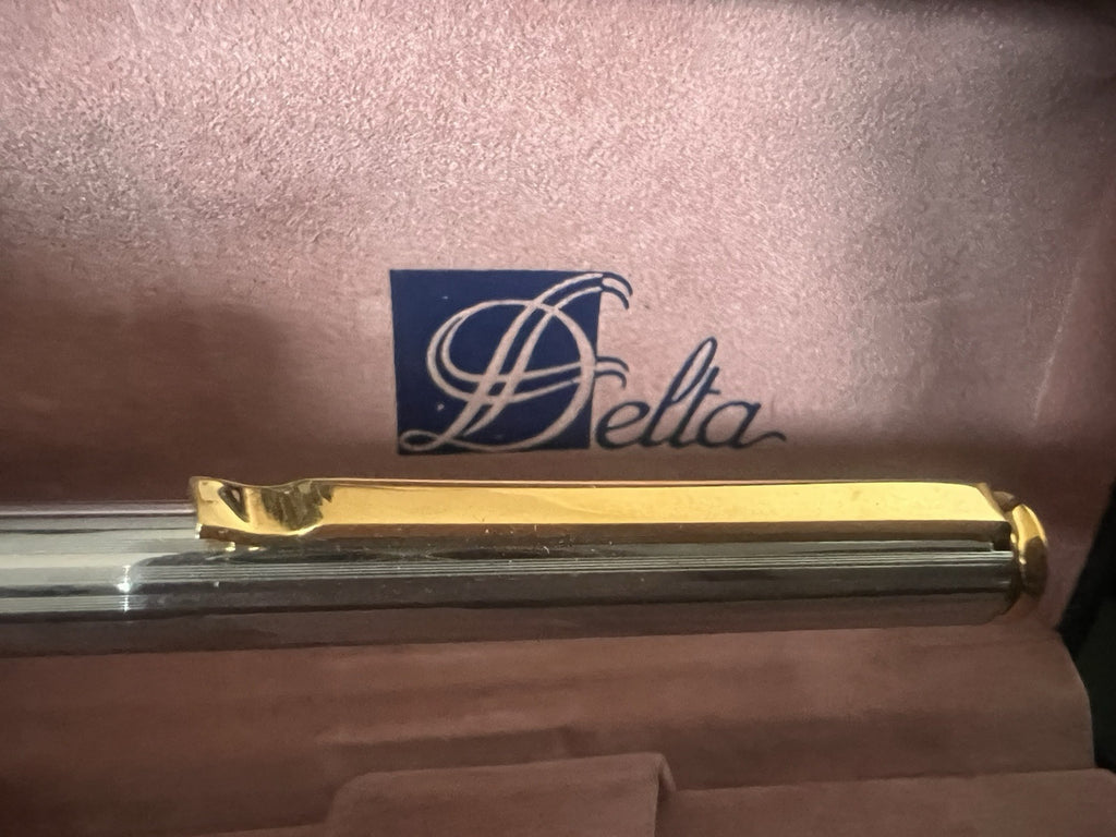 🔴 DELTA penna stilografica cartuccia ricaricabile extra sottile scrive