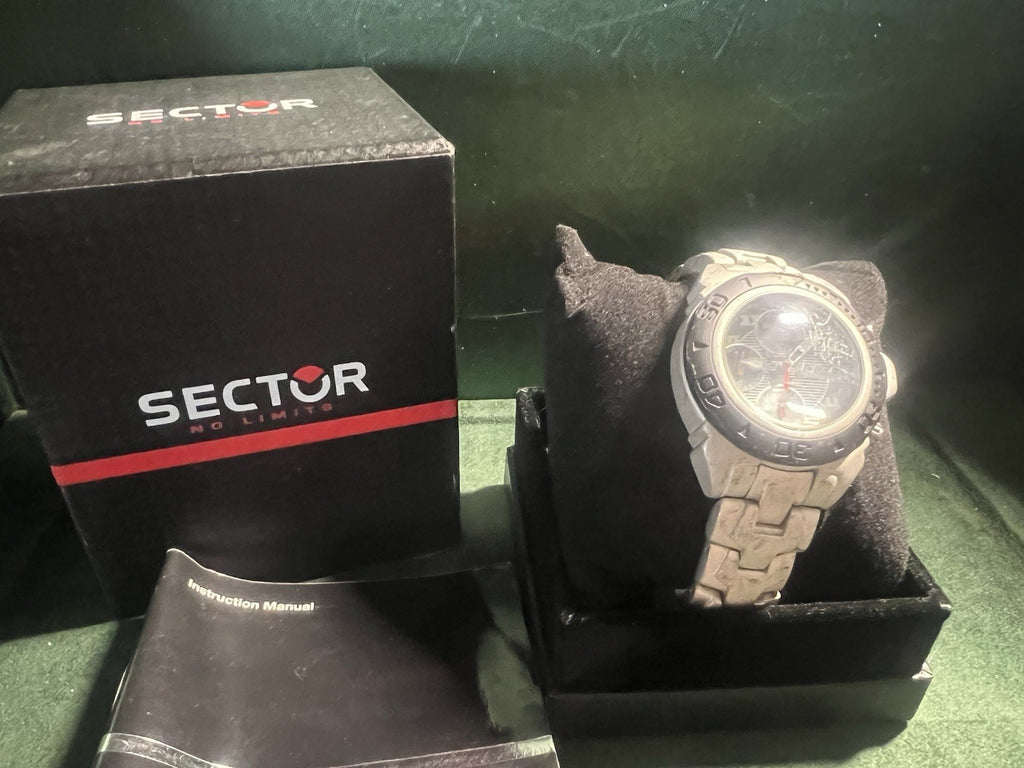 🔴 SECTOR Expander cronografo uomo al quarzo alluminio water resistant 10 ATM