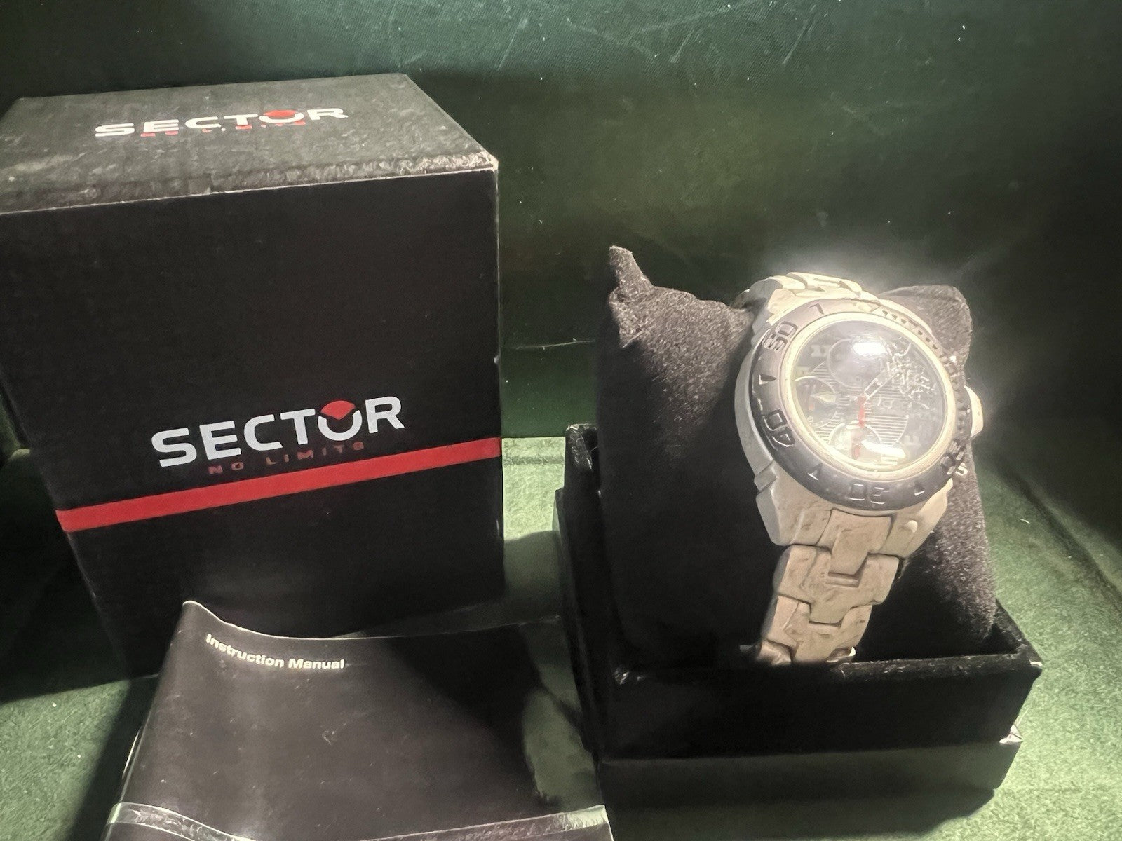 🔴 SECTOR Expander cronografo uomo al quarzo alluminio water resistant 10 ATM